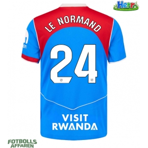 Atletico Madrid Robin Le Normand #24 Tredje Tröja 2025-26 Kortärmad